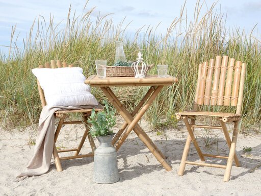 Impressionen zu Chic Antique Garten Stuhl Bambus Lyon, Bild 1