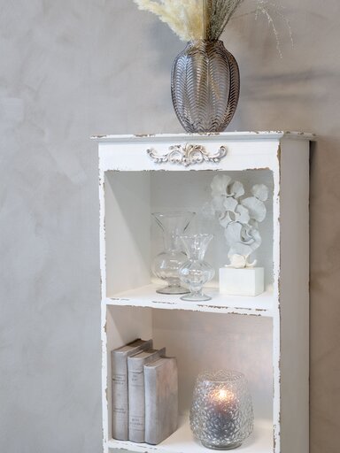 Impressionen zu Chic Antique Ginkgo Dekor auf Fuss, Bild 2