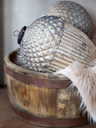 Impressionen zu Chic Antique Grimaud alte Holzwanne, Bild 4