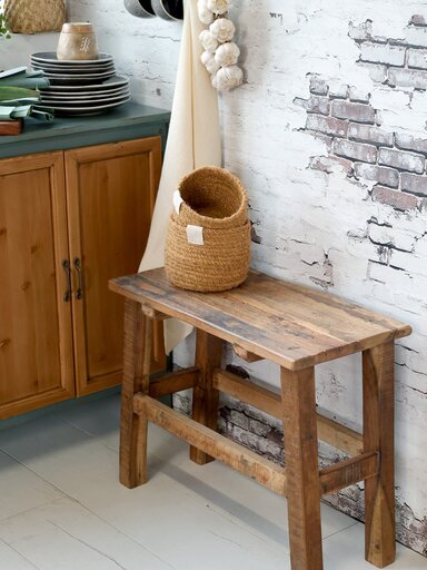 Impressionen zu Chic Antique Grimaud Sitzbank aus Recyclingholz, Bild 2