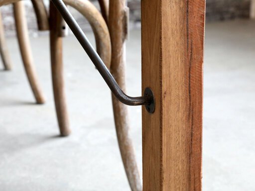 Impressionen zu Chic Antique Grimaud großer alter Esstisch aus Holz, Bild 3