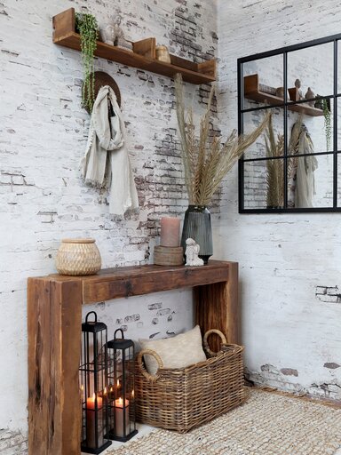 Impressionen zu Chic Antique Grimaud Regalbrett aus recyceltem Holz, Bild 1