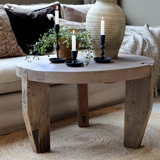 Impressionen zu Chic Antique Grimaud Sofa Tisch aus Holz, Bild 1