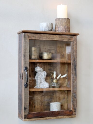 Impressionen zu Chic Antique Grimaud Wandschrank mit Regalen, Bild 3