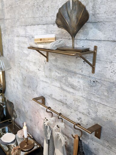 Impressionen zu Chic Antique Hakenleiste antique messing, Bild 2