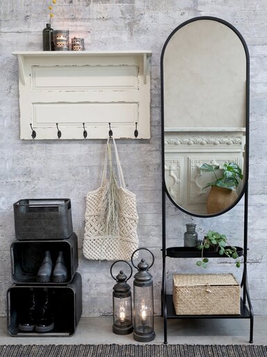 Impressionen zu Chic Antique Hakenleiste mit Regal und 5 Haken, Bild 1