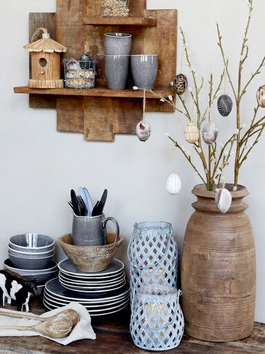 Impressionen zu Chic Antique Holz Vogelhaus für den Garten, Bild 3