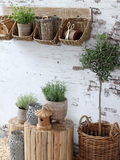 Impressionen zu Chic Antique Holz Vogelhaus für den Garten, Bild 6