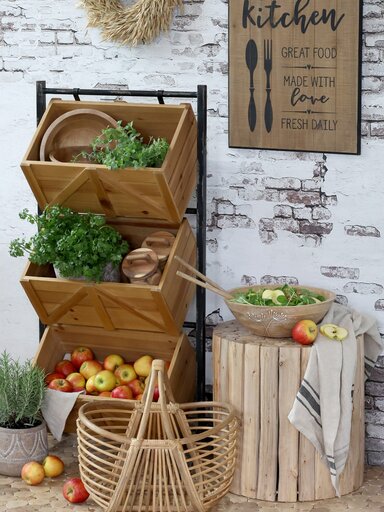 Impressionen zu Chic Antique Holzschild Kitchen, Bild 4