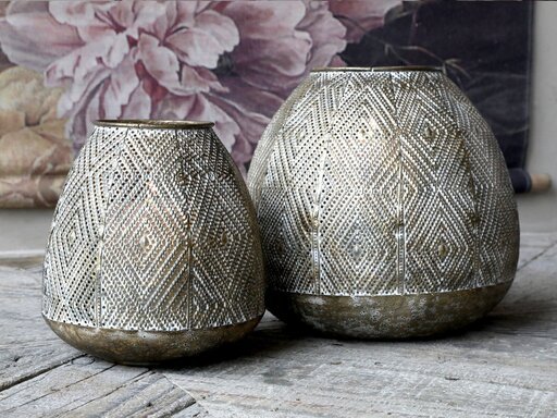 Impressionen zu Chic Antique Hurricane Vire mit Rautenmuster, Bild 1