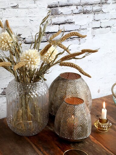 Impressionen zu Chic Antique Hurricane Vire mit Rautenmuster, Bild 3