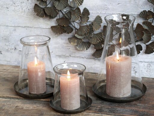 Impressionen zu Chic Antique Hurricane mit Kegelglas, Bild 1