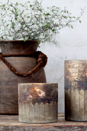 Impressionen zu Chic Antique Hurricane Windlicht Rustic, Bild 3