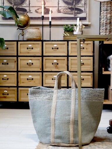 Impressionen zu Chic Antique Jute Korbtasche mit Henkel, Bild 6