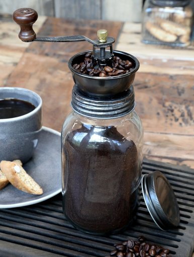 Impressionen zu Chic Antique Kaffeemühle mit extra Deckel, Bild 1