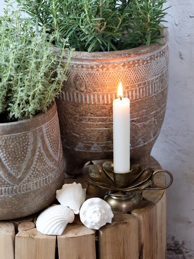 Impressionen zu Chic Antique Kammerleuchter aus Eisen für Mini Stabkerzen, Bild 1