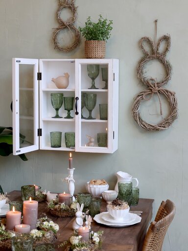 Impressionen zu Chic Antique Kaninchen geflochten Wanddeko, Bild 1