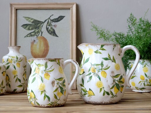 Impressionen zu Chic Antique Kanne Limone mit Zitronenmotiv, Bild 1