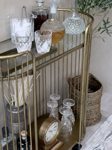 Impressionen zu Chic Antique Karaffe mit Diamantenmuster, Bild 1