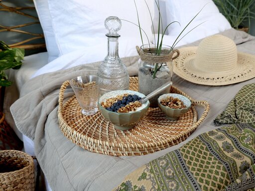 Impressionen zu Chic Antique Karaffe mit filigranem Muster, Bild 1