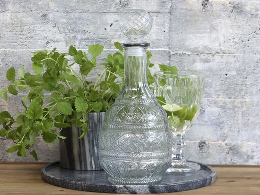 Impressionen zu Chic Antique Karaffe mit filigranem Muster, Bild 2