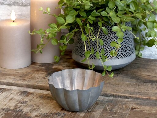 Impressionen zu Chic Antique Kerzenhalter aus Eisen mit Rillen, Bild 2