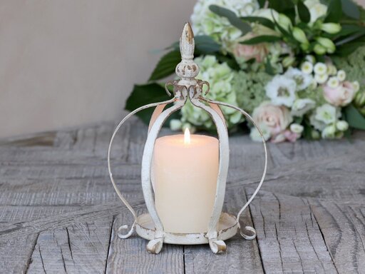 Impressionen zu Chic Antique Kerzenhalter Krone auf Füßen, Bild 2