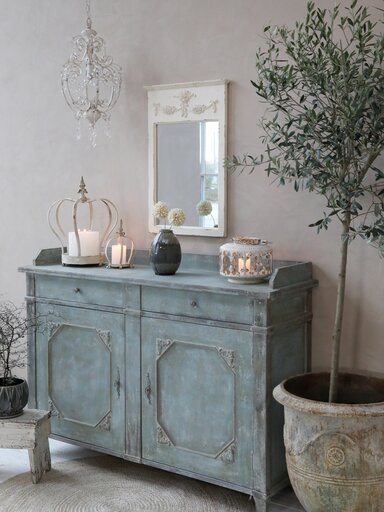 Impressionen zu Chic Antique Kerzenhalter Krone auf Füßen, Bild 4