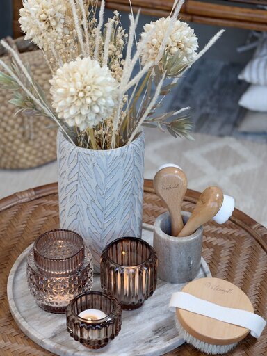 Impressionen zu Chic Antique Kerzenhalter mit Rillen, Bild 3