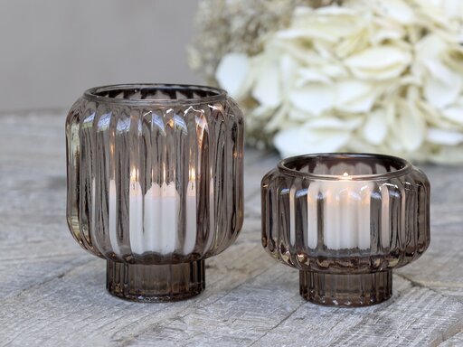 Impressionen zu Chic Antique Kerzenhalter mit Rillen, Bild 6