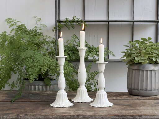 Impressionen zu Chic Antique Kerzenständer aus Eisen, Bild 1