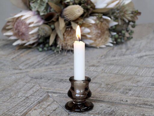 Impressionen zu Chic Antique Kerzenständer aus Glas Standard, Bild 1