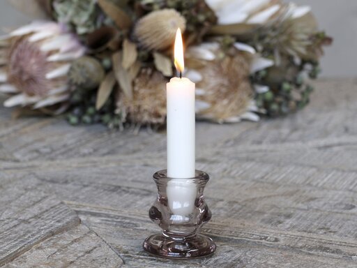 Impressionen zu Chic Antique Kerzenständer aus Glas Standard, Bild 3