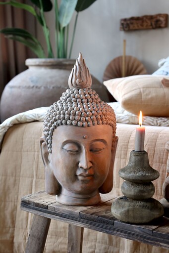 Impressionen zu Chic Antique Kerzenständer aus Holz, Bild 4