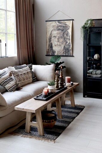 Impressionen zu Chic Antique Kerzenständer aus Holz, Bild 6