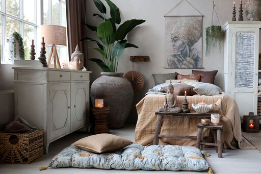 Impressionen zu Chic Antique Kerzenständer aus Holz, Bild 7