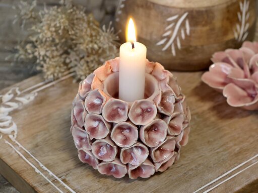Impressionen zu Chic Antique Kerzenständer für Stab und Teelichtkerzen, Bild 3