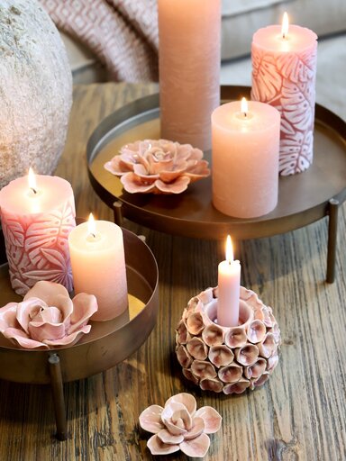 Impressionen zu Chic Antique Kerzenständer für Stab und Teelichtkerzen, Bild 2