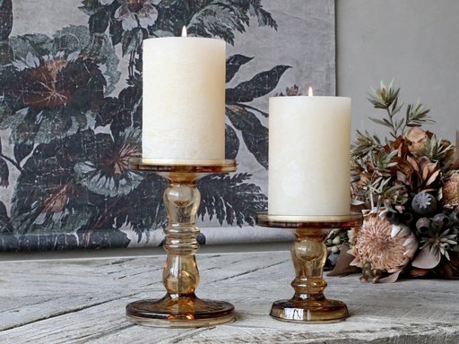 Impressionen zu Chic Antique Kerzenständer für Stumpenkerzen, Bild 1