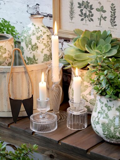 Impressionen zu Chic Antique Kerzenständer für Teelichter und Stabkerzen, Bild 4