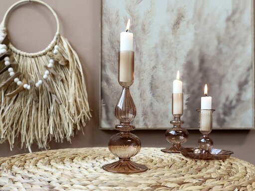 Impressionen zu Chic Antique Kerzenständer Karamel, Bild 1
