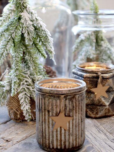 Impressionen zu Chic Antique Kleiner künstlicher Tannenbaum mit Schnee, Bild 2