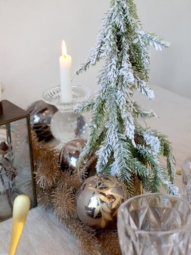 Impressionen zu Chic Antique Kleiner künstlicher Tannenbaum mit Schnee, Bild 3