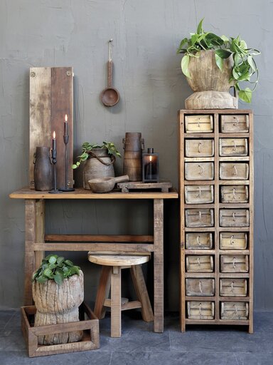 Impressionen zu Chic Antique Kommode mit 18 Ziegelformen Grimaud, Bild 1