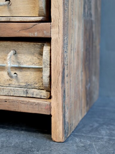 Impressionen zu Chic Antique Kommode mit 18 Ziegelformen Grimaud, Bild 3