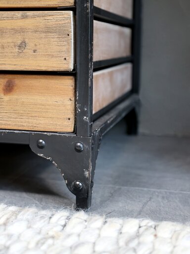 Impressionen zu Chic Antique Kommode Sortierregal mit 9 Schubladen, Bild 4