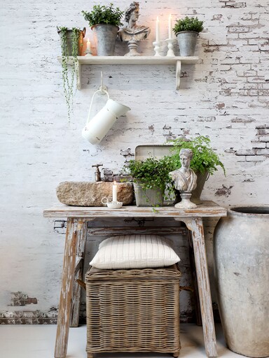 Impressionen zu Chic Antique Konsolentisch aus Holz, Bild 2