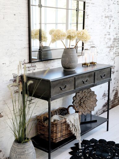 Impressionen zu Chic Antique Konsolentisch mit 3 Schubladen, Bild 1