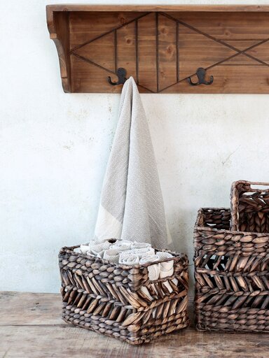 Impressionen zu Chic Antique Korb 4er-Set aus Wasserhyazinthe, Bild 2
