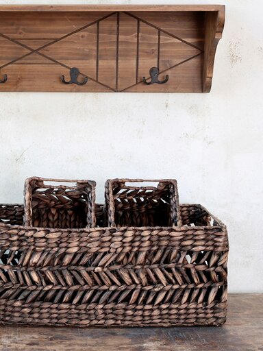 Impressionen zu Chic Antique Korb 4er-Set aus Wasserhyazinthe, Bild 3